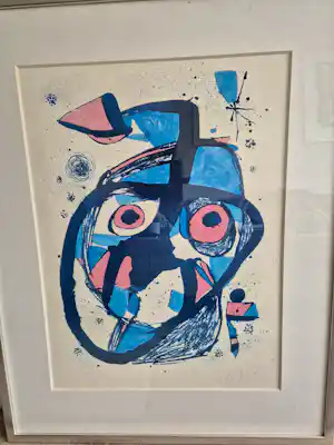 Joan Miro - Zonder titel verkocht voor € 1500!
