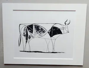 Pablo Picasso - Le Taureau - etat 8 ( 1945 )- Lithographische afdruk uit 1986 kopen? Bied vanaf 95!