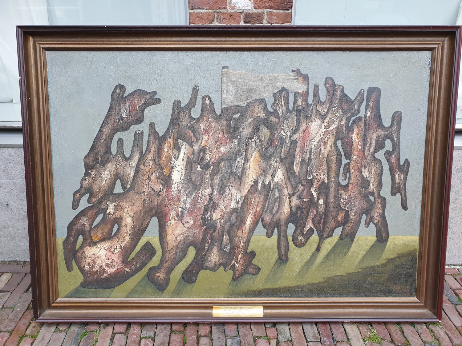 Sjef Van Schaijk De Aftocht Der Peelpuisten Verkocht Kunstveiling be