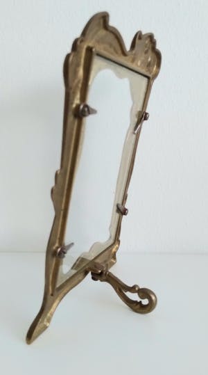 Brons (Onbekend) - sierlijke art nouveau (foto) lijst kopen? Bied vanaf 45!