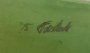 Thomas de Klerk - Aquarel op papier, Jachthaven Edam - Ingelijst kopen? Bied vanaf 1!