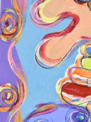 Niet of onleesbaar gesigneerd - Leda - Figuratief abstract kopen? Bied vanaf 1!