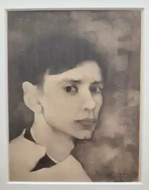 Jan Mankes - Zelfportret. Ingelijst. verkocht voor € 79!