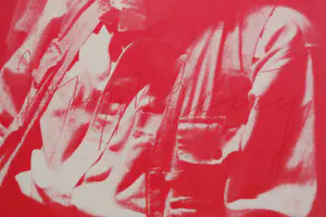 Joseph Beuys - JOSEPH BEUYS: Karte "Flug nach Amerika", 1974, signiert,Version rosa kopen? Bied vanaf 100!