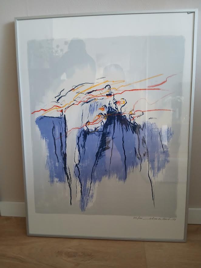 Johann van den Noort - abstract kopen? Bied vanaf 35!