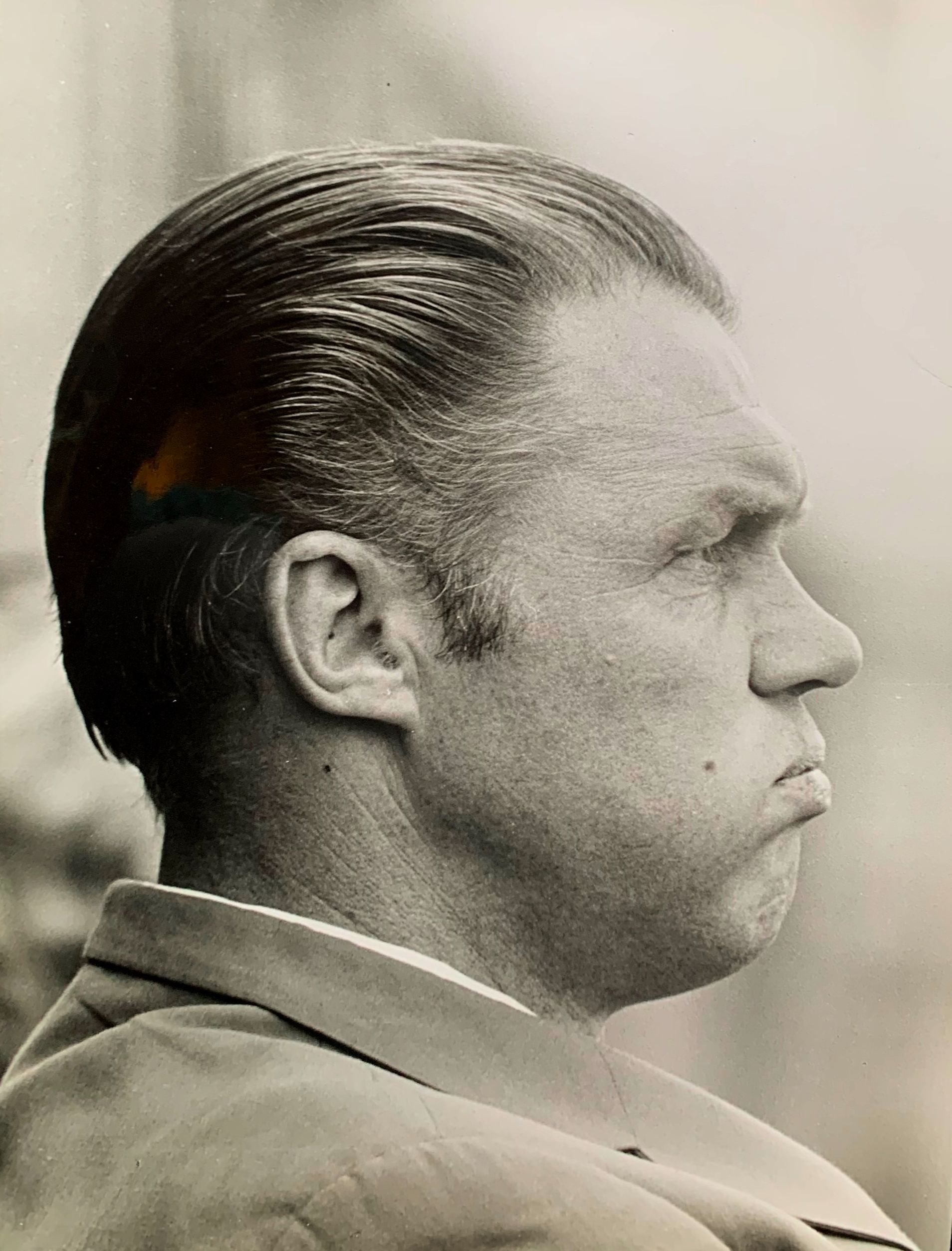 Guus de Jong - Foto: Portret Rinus Michels kopen? Bied vanaf 100!