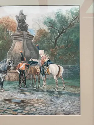 Raymond Desvarreux - Napoleon (2 obrazy) kopen? Bied vanaf 150!