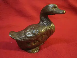 Brons (Onbekend) - Gans, symbool van liefde, trouw en verbondenheid. kopen? Bied vanaf 35!