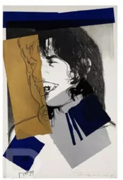 Andy Warhol - Kleurenzeefdruk MICK JAGGER (seabird edition) GROOT!!! kopen? Bied vanaf 375!