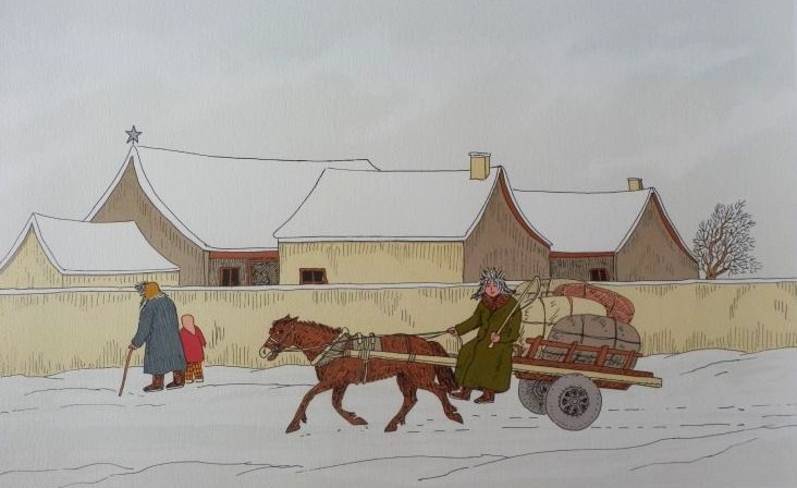 Vincent Haddelsey - Kleurenlitho THE WORKHORSE Handgesigneerd kopen? Bied vanaf 55!