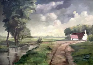 Nand De Pondt - Vlaams landschap kopen? Bied vanaf 40!