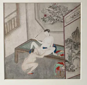 Niet of onleesbaar gesigneerd - China, watercolour, Qing dynasty (1644-1912), aquarel kopen? Bied vanaf 1!