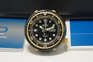41 - Herenpolshorloge met rubberen band van het merk Seiko /  Marine Master kopen? Bied vanaf 980!
