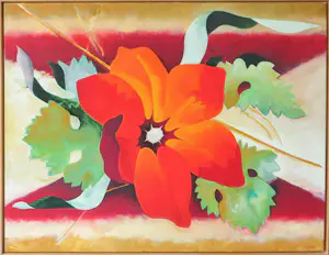 Jan van Delft - Acryl op doek, Tulp (groot) kopen? Bied vanaf 200!