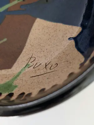 Thomas Buxo - Studio Pottery schaal kopen? Bied vanaf 25!