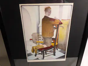 Maurice Langaskens - 2 prachtige chromolitho's,professioneel ingelijst. kopen? Bied vanaf 1!