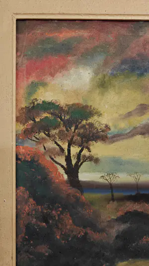 Alphonse Kiabelua - Landschap kopen? Bied vanaf 60!
