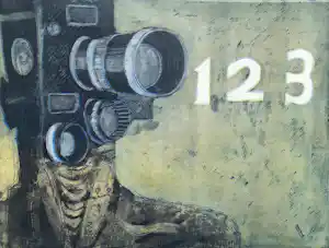 Jan Verburg - 1 2 3, aquatint ets (kleine oplage) kopen? Bied vanaf 45!