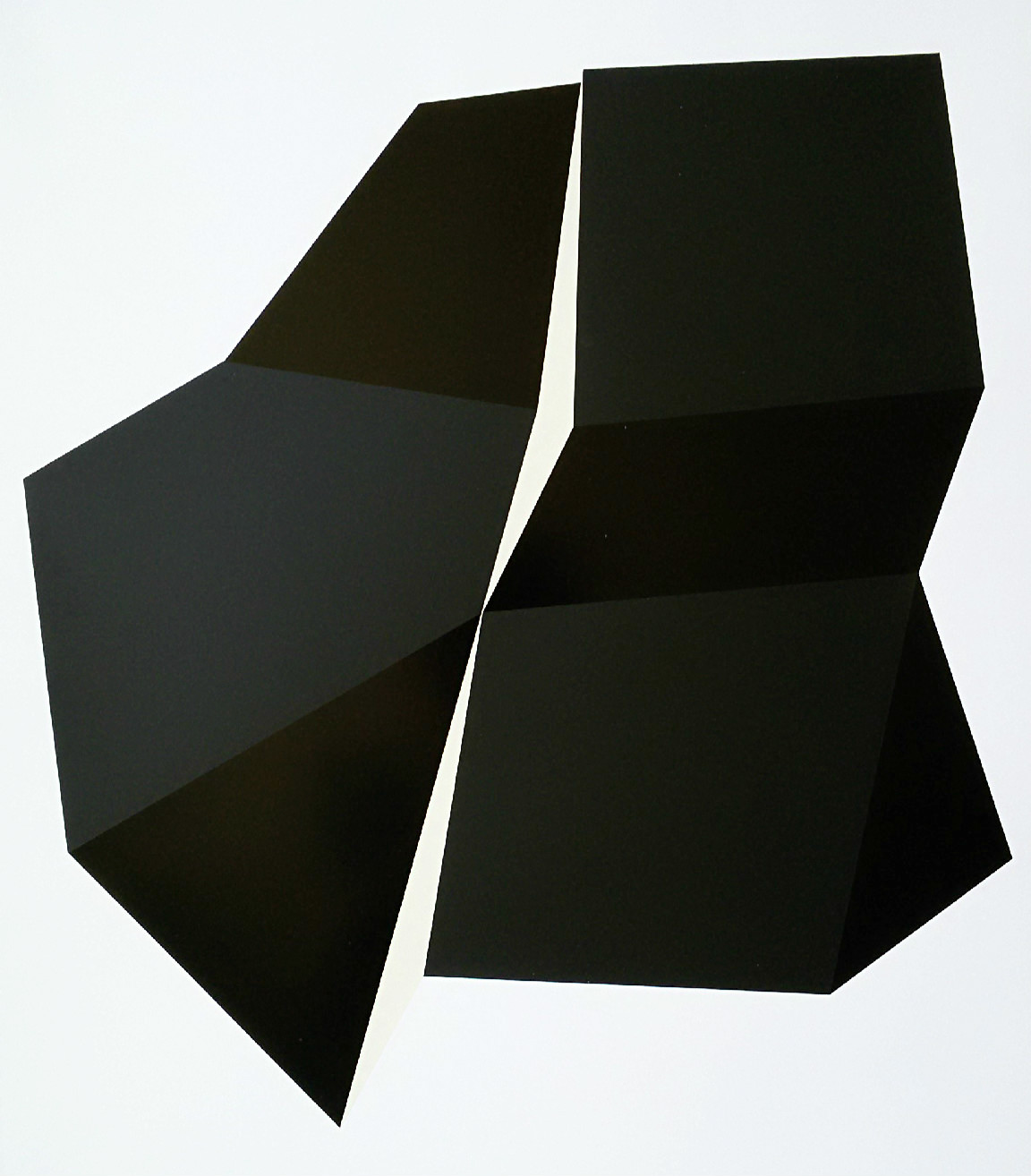 Marcel Henri Verdren - Spacio Negro no. 7, zeefdruk verkocht voor € 180!