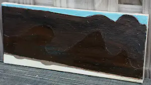 Dave Meijer - Acryl op paneel: 'golven' - 2006 kopen? Bied vanaf 450!