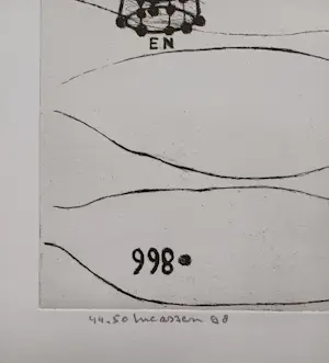 Reinier Lucassen - Praag Bild 998 - gesigneerde ets kopen? Bied vanaf 89!