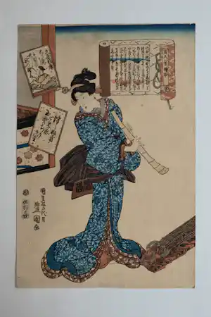 Kunisada Utagawa - Ukiyo-e verkocht voor € 40!
