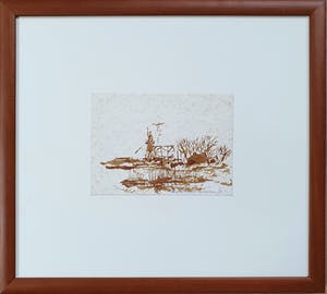 Theo Niermeijer - Ingelijste aquarel kopen? Bied vanaf 45!