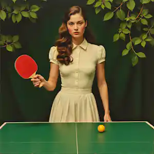 Mr Strange - Een Rockhill pingpongspel (II) verkocht voor € 75!