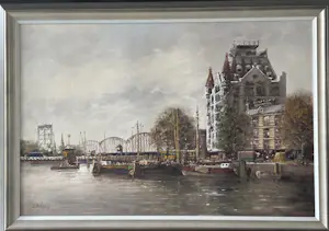 Siem Schaeffer - Oude Haven Rotterdam met het Witte Huis kopen? Bied vanaf 180!