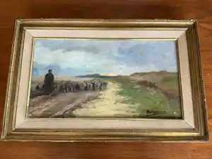 Maurice Hagemans - Schapen en herder verkocht voor € 200!