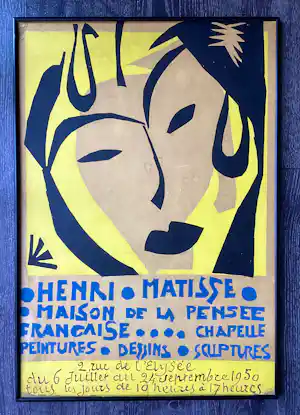 Henri Matisse - Maison de la Pensée Française, 1950. kopen? Bied vanaf 950!