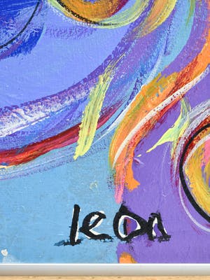 Niet of onleesbaar gesigneerd - Leda - Figuratief abstract kopen? Bied vanaf 1!