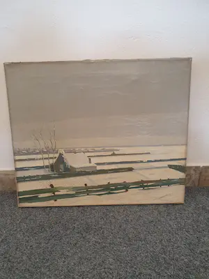 Dirk Smorenberg - Winterlandschap kopen? Bied vanaf 200!