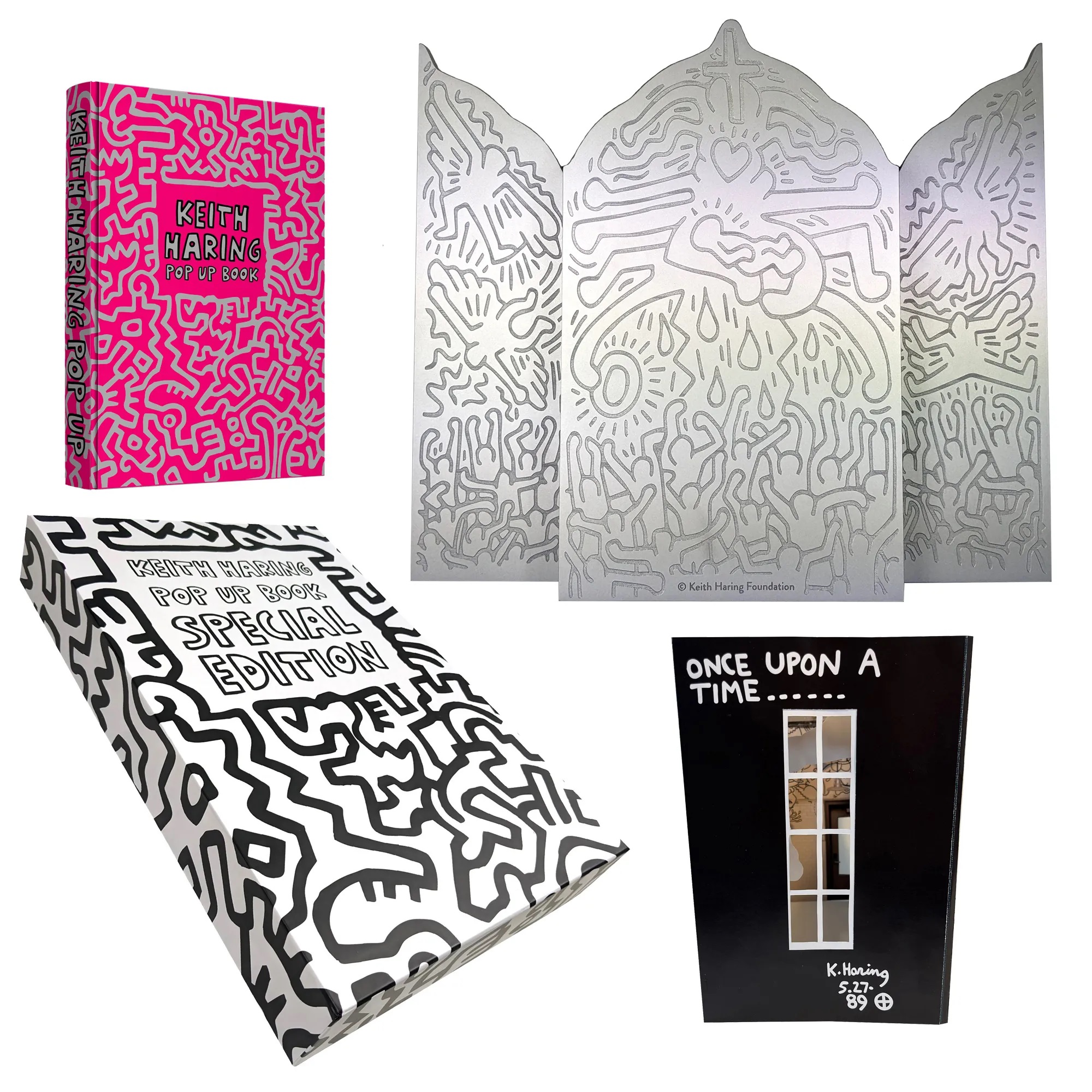 Keith Haring - 3D Pop Up Book - Altarpiece Edition kopen? Bied vanaf 350!