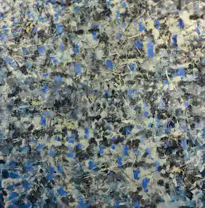 Angelos Tassopoulos - Olieverf op doek, Abstracte compositie - Zeer groot kopen? Bied vanaf 300!