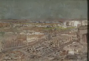 Jan Miechels - miniatuur gouache schilderij - Argentina kopen? Bied vanaf 99!