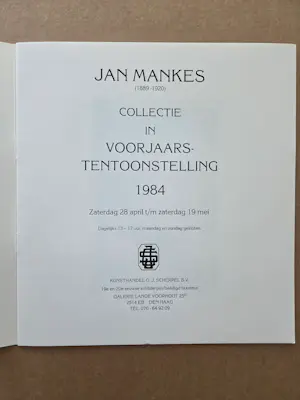 Jan Mankes - Zelfportret met lorgnet. kopen? Bied vanaf 139!