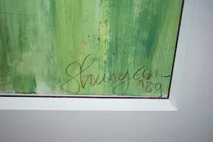 Shunyam - Bloemen in een zomers weiland - groot schilderij, fraai ingelijst kopen? Bied vanaf 100!