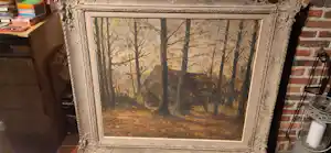 Mia van Genesen - Bos met boerderij in de herfst kopen? Bied vanaf 45!