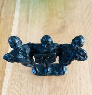 Brons (Onbekend) - Drie Mannen - Beeld kopen? Bied vanaf 1!