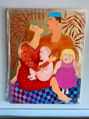 Gert Strengholt - Happy family kopen? Bied vanaf 175!