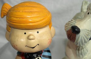 Henry King (Hank) Ketcham - 2 Beelden , Dennis the Menace / Dennis de Bengel - 1974 kopen? Bied vanaf 10!