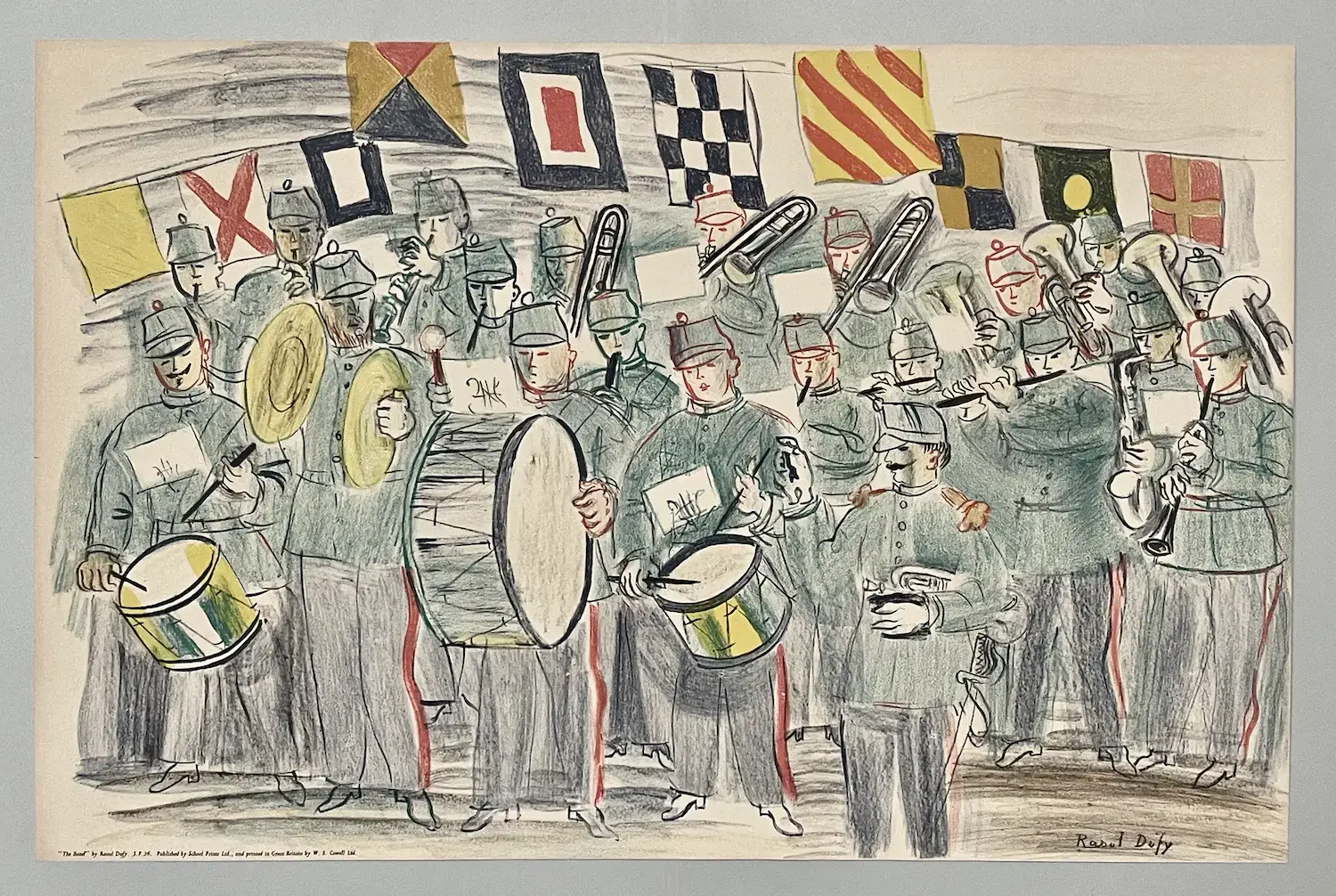 Raoul Dufy、NATURE MORTE、海外版超希少レゾネ Raoul Dufy、ラウル・デュフィ【L'Orchestre】海外レゾネ - メルカリ