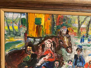 Antoon Kruysen - (1898-1977) - Zigeuner familie bij paarden kopen? Bied vanaf 650!