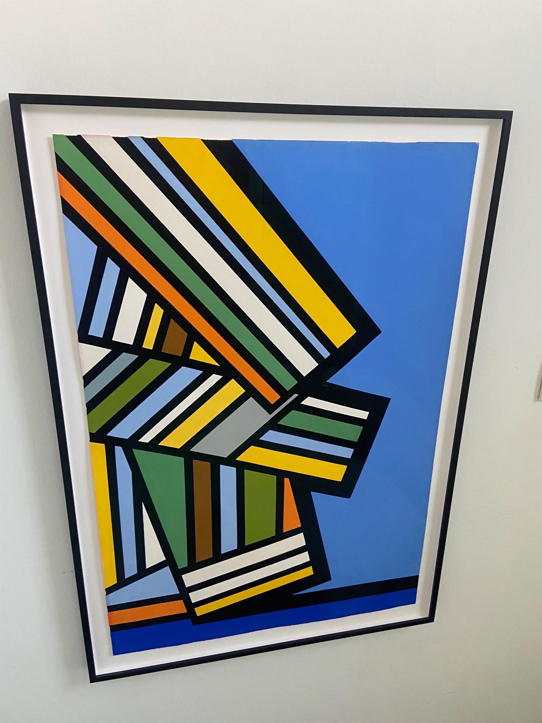 Guy Vandenbranden - Unieke grote gouache kopen? Bied vanaf 2150!