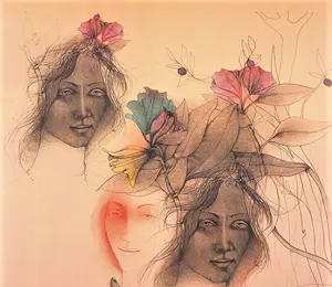 Bruno Bruni - Kleurenoffset-litho DELLA PRIMAVERA Handgesigneerd/GROOT!! kopen? Bied vanaf 1!