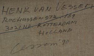 Henk van Vessem - Olieverf op doek - 1990 kopen? Bied vanaf 450!