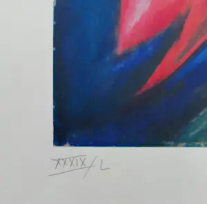 Taro Okamoto - Red rabbit, zeefdruk kopen? Bied vanaf 1000!