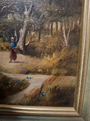 Jan Gerard Smits - Landschap in romantische stijl kopen? Bied vanaf 100!