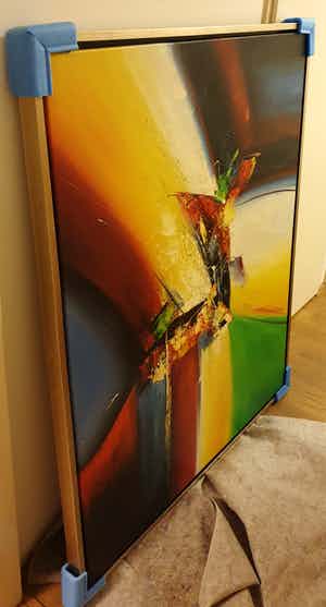Lee Cole - Abstract 1 en 3 verkocht voor € 480!